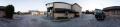 Photograph: Panoramic image of north side of the Denton Camera Exchange in Denton…