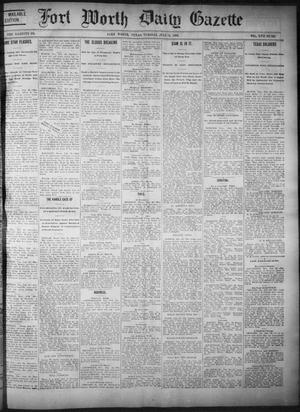 Primary view of Fort Worth Daily Gazette. (Fort Worth, Tex.), Vol. 17, No. 251, Ed. 1, Tuesday, July 25, 1893