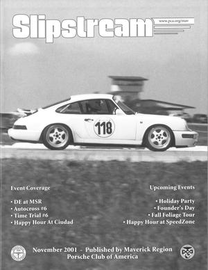 Slipstream, Volume 39, Number 11, November 2001