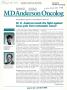 Journal/Magazine/Newsletter: MD Anderson OncoLog, Volume 40, Number 3, July-September 1995