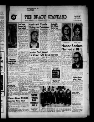 Primary view of The Brady Standard and Heart O' Texas News (Brady, Tex.), Vol. 52, No. 28, Ed. 1 Friday, April 28, 1961