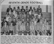 Photograph: [Seventh Grade Football Team]