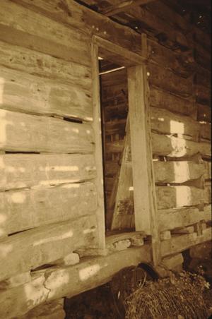 Primary view of [James Walker Log Cabin]