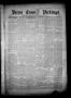 Newspaper: Pecos County Pickings. (Fort Stockton, Tex.), Vol. 1, No. 28, Ed. 1 T…