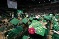Thumbnail image of item number 1 in: '[Graduation Caps at Undergraduate Commencement Ceremony]'.