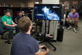 Photograph: [Students playing video games during Game Day event]