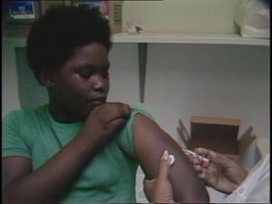 Primary view of [News Clip: Measles]