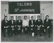 Photograph: [Group portrait of Talons Fraternity members]