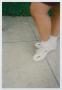 Photograph: [Photograph of a TAMS student's legs]