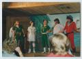 Photograph: [Photograph of Peter Pan cast on stage]