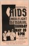 Pamphlet: AIDS Candlelight Memorial