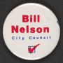 Physical Object: [Bill Nelson City Council button]
