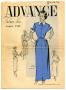 Journal/Magazine/Newsletter: Advance Fashion News, August 1949