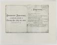Thumbnail image of item number 1 in: '[Commencement Program for North Texas State Normal College, July 28, 1892]'.