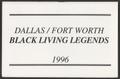 Book: [1996 Black Living Legends]