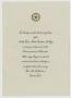 Pamphlet: [Commencement Invitation for North Texas State Teachers College Comme…