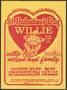 Poster: [St. Valentine's Day Willie Concert Poster]