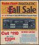 Pamphlet: Radio Shack Fantastic Fall Sale: And Selected Regular, New and Specia…