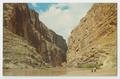 Postcard: [Postcard of the Santa Elena Canyon]