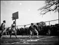 Photograph: [Basketball Game #3- Men - Outdoors - NTSN vs TU - 1914]