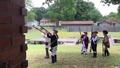 Video: [Video: TXSSAR Color Guard performs musket salute]