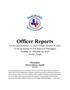 Report: [TXSSAR Officer Reports: October 14 - 16, 2016]