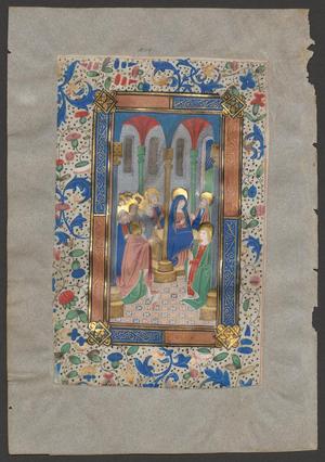 Primary view of [Book of Hours Pentecostal Illumination from the 15th Century, Bruges (Belgium)]