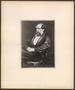Photograph: [Charles Dickens sitting in a chair with his hands in his lap]