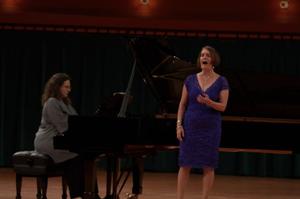 Primary view of [Elvia Puccinelli and Molly Fillmore perform "Liebestod," 5]