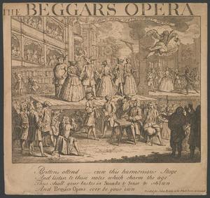 Primary view of ["The Beggars Opera" etching and engraving]