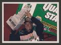 Photograph: [Steve Kinser posing with a trophy]
