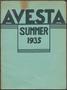 Journal/Magazine/Newsletter: The Avesta, Volume 15, Number 4, Summer, 1935