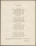 Pamphlet: North Texas State Teachers College Schedule of Examinations: Second S…