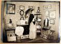 Photograph: [Mrs. Gustine Courson Weaver and her Heidi collection]