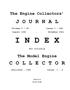 Journal/Magazine/Newsletter: [Index to The Engine Collectors' Journal and The Model Engine Collect…
