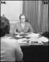 Photograph: [Imogene Dickey in a Meeting]