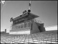 Photograph: [Press Box at Fouts Field, 1957]