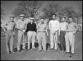 Photograph: [Group photograph of golfers]
