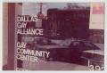 Photograph: [Window of the Gay Community Center]