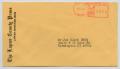 Photograph: [Envelope to Joe from Lapeer County Press]