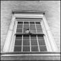 Photograph: [Administration Building damage from bombing, April 18, 1970]