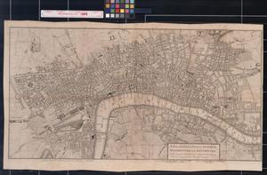 Primary view of A New and Correct Plan of London, Westminster and Southwark, with several Additional Improvements, not in any former Survey.