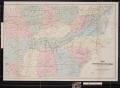 Thumbnail image of item number 1 in: 'Map of United States Military Rail Roads : Showing the Rail Roads operated during the War from 1862-1866 as Military Lines'.