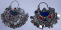 Physical Object: Earrings - Kutchi Group, Pashtun Peoples, Afghanistan.