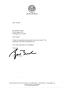 Letter: [Letter from George W. Bush to Charles Francis, May 18, 2000]