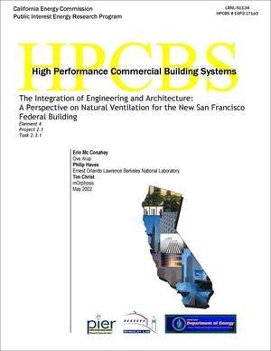 Primary view of object titled 'The Integration of Engineering and Architecture: A Perspective on Natural Ventilation for the New San Francisco Federal Building'.