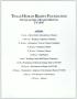 Text: [Agenda for February 1995 board meeting of the Texas Human Rights Fou…