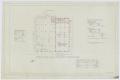 Technical Drawing: Abell Department Store, Midland, Texas: First Floor Plan - Parking Ga…