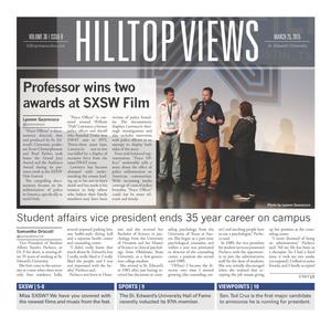 Primary view of Hilltop Views (Austin, Tex.), Vol. 37, No. 8, Ed. 1 Wednesday, March 25, 2015