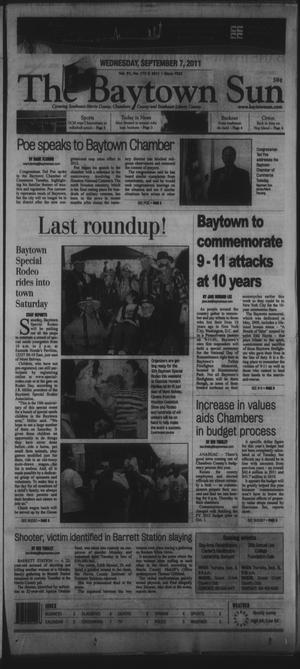 Primary view of The Baytown Sun (Baytown, Tex.), Vol. 91, No. 175, Ed. 1 Wednesday, September 7, 2011